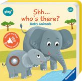 Play+ Ravensburger Play+ Shhh…Who's there? Baby Animals My First Seek and Find Sound Book