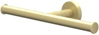 IVY Toiletrolhouder Dubbel - Geborsteld Mat Goud PVD