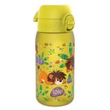 ION8 Kinder Waterfles, 350 ml/12 oz, Lekvrij, Makkelijk te Openen, Veilige Vergrendeling, Vaatwasserbestendig, BPA-vrij, Draaghendel, Makkelijk Schoon te Maken, Geurvrij, Baby Leeuwen