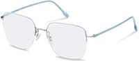Rodenstock R7143 Zilver, blauw 54/17/140 Dames Brilmontuur