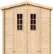 Timbela M343C - Abri de jardin en bois - 3,53 m² - 206x216xH218 cm - sans plancher