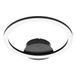 EGLO connect.z Parrapos-Z Smart Plafondlamp - 34 cm - Zwart/Wit - Instelbaar wit licht - Dimbaar - Zigbee