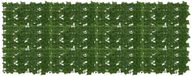 vidaXL Balkonscherm met bladeren Groen 200 x 75 cm
