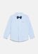 s.Oliver Chemise Manches longues Col classique Uni Coton Bleu Taille 140