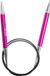 KnitPro Zing rondbreinaald met vaste kabel 80CM 10.00MM
