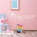 Autocollant mural Princesse - 357x1122 Cm - Noir