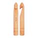 KnitPro Basix Birch: Crochet Hooks: Single Ended: 20cm x 35.00mm, Birchwood, Multi-Colour, 35mm
