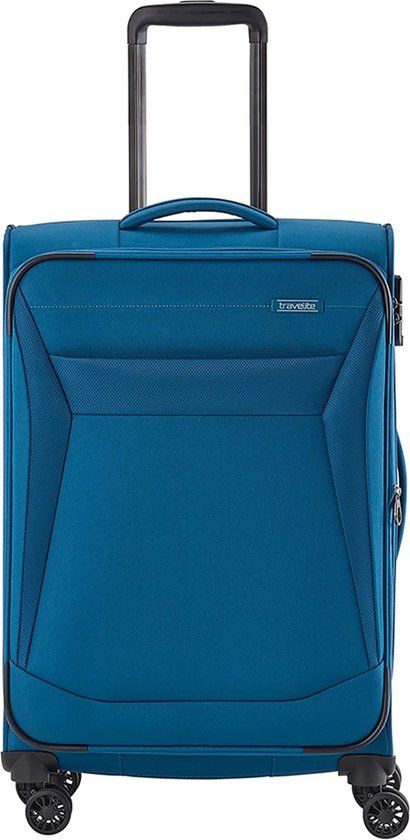 Travelite Chios Trolley M - 67 cm - Petrol Blue - Softcase