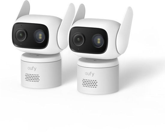 Eufy WiredCam C31 2-Cam Pack IP-beveiligingscamera Binnen & buiten 1080 x 1920 Pixels Wit