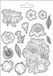 Stamperia Soft Mould A4 Casa Granada Pomegranade and Flowers