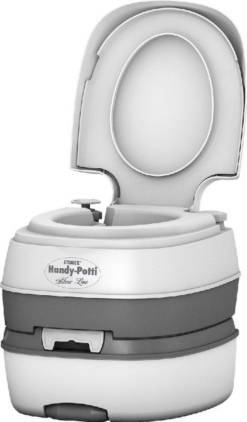 Stimex Handy Potti Silverline - 17 Liter - Chemisch Toilet - Wit
