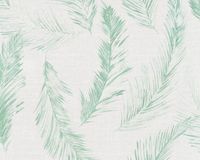 A.S. Création Vliesbehang Four Seasons veren optiek 10,05 m x 0,53 m blauw grijs groen