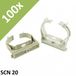 Fischer 100x sluitclip SCN 20 - 501262