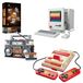 Radio de jeu vidéo rétro de blocs de construction - Kit pour adultes - Kit de modélisme vintage 20132 - Objet de collection