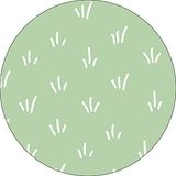 Bonateks Ronde digitaal bedrukte muismat, antislip onderkant, voor kantoor en thuis, diameter: 22 cm