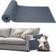 Merkloos / Sans marque Wan GmbH Zelfklevende Krabmat voor Katten - Bescherming voor Sofa en Muur, Lichtgrijs 40cm x 250cm