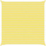 vidaXL Parasol 7 x 7 m Jaune et blanc