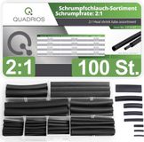 Quadrios 22CA167 Krimpkous assortiment Zwart Krimpverhouding:2:1 1 set(s)