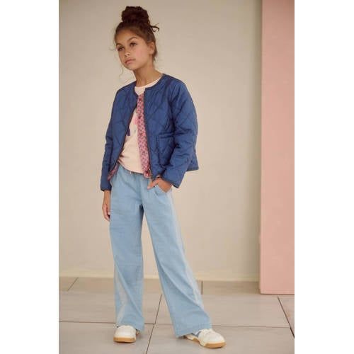 NONO reversible jas blauw
