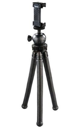 Hama FlexPro Tripod - Smartphone/Action Camera - 27cm - Black