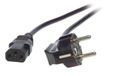 EFB Elektronik EK504.1V2 Stromkabel Schwarz 1 m CEE7/7 C13 Stecker