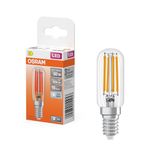 OSRAM SPECIAL T26 FIL 55 kleine LED speciale lamp met E14 fitting, slanke vorm, 4,9W, 730lm, 4000K, koud wit licht, goede allround lichtuitstraling, lange levensduur, 6-pack