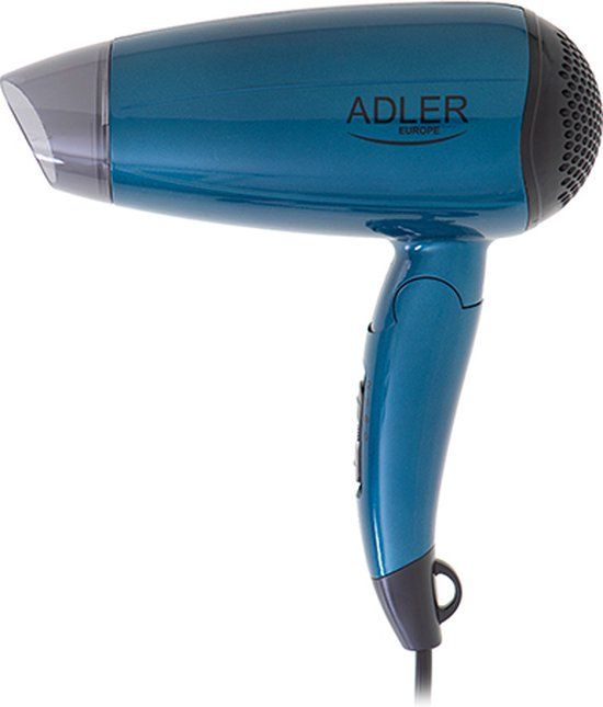 Adler Top Choice Haardroger - Föhn - Blauw - 1800W