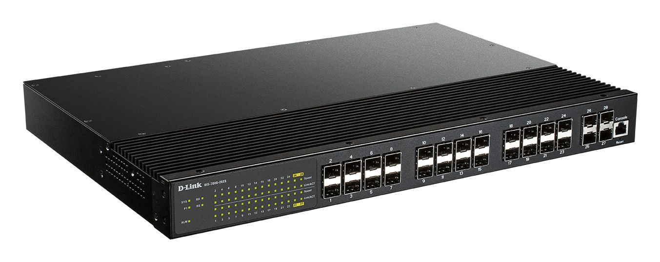 D-Link DIS-700G-28XS Managed L2+ Netwerkswitch