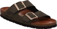 Rohde Alba Mules damesslippers leren sandaal 5650 61 olijf