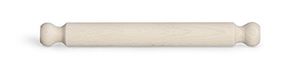 Excelsa Real Wood pastahout, hout, natuur, 30 x 4 x 4 cm
