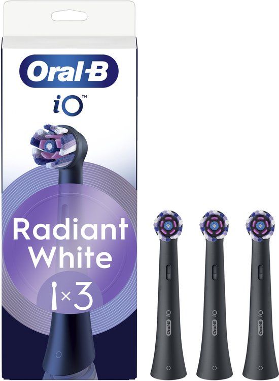 Oral-B 80782595 Opzetborstels Zwart 3 Stuks