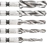 DeWALT DT50060 Tap & Borenset 5-delig