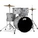 PDP Drums Center Stage Fusion Diamond White Sparkle batterie 5 fûts avec cymbales et hardware