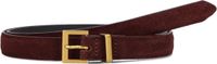 Notre-V Tulia Suede Riemen - Bordeaux - Maat 95