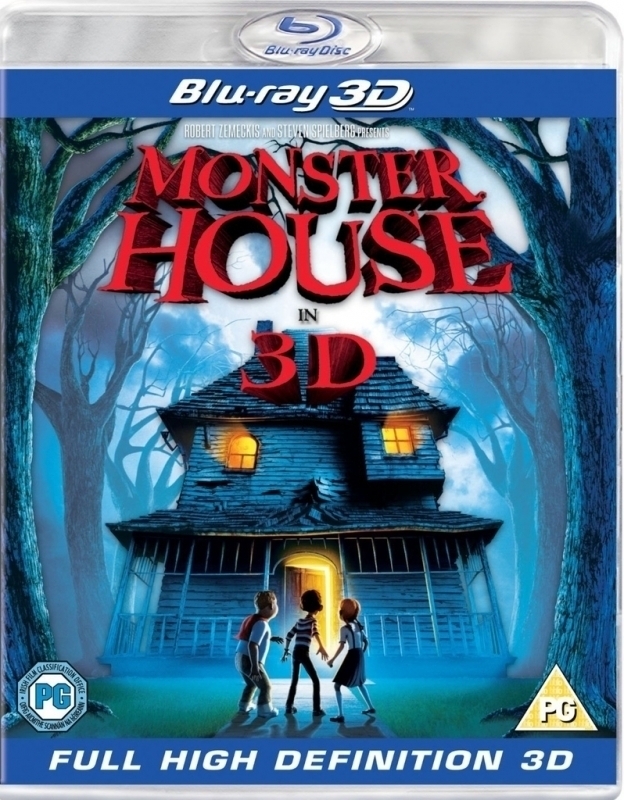 Sony Pictures Monster House 3 D Blu ray blu-ray (3D)