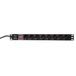 LogiLink Stekkerdoos - 8 voudig met schakelaar - 2 meter snoer - Max. 3500watt - 16A - Geschikt voor 19" rack of losse montage