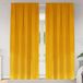 vidaXL Gordijnen 2 st mosterdgeel 140 x 245 cm fluweel