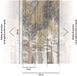 A.S. Création HANGENDE PALMBLADEREN FOTOBEHANG | Tropisch - Grijs Geel Beige Wit - Livingwalls The Wall II