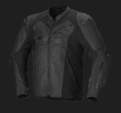 Alpinestars Leather Jacket Faster v3 Black/Black