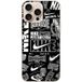 Nike Touch screen Iphone 16 Pro Nike air logo Download Nike Graffiti Noir et blanc Maniacase