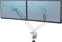 Fellowes Platinum Series Dual Monitor Arm - White