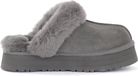 UGG Disquette Pantoffels Charcoal - Dames - Donkergrijs - Maat 39