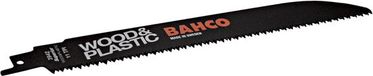 Bahco Reciprozaagblad, HCS, voor hout en kunststof, 11 TPI, 228 mm - 2-delig 3942-228-11-HSL-2P