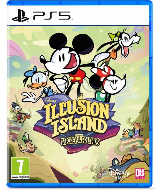 Disney Illusion Island Starring Mickey & Friends - PS5 - Standard Edition - Blu-ray