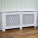 Vida Designs Oxford radiatorbekleding, traditioneel, van vezelplaat, middeldicht, gelakt, klein, H 80 x B 68 x D 16 cm/H 82 x B 78 x D 19 cm