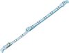 Nobby Halsband geruit blauw 20-35 cm