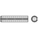 TOOLCRAFT Spanstiften RVS 100 stuk(s)