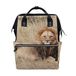 MONTOJ Lying African Lion canvas Reistas Campus Rugzak