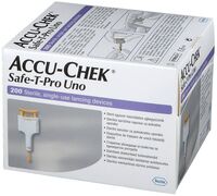 Accu-Chek Safe T-pro Plus Uno Steriel Wegwerp - 200 stuks