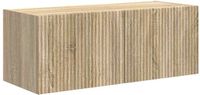 vidaXL TV Wandkast 78,5 x 30 x 29,5 cm Sonoma Bewerkt hout
